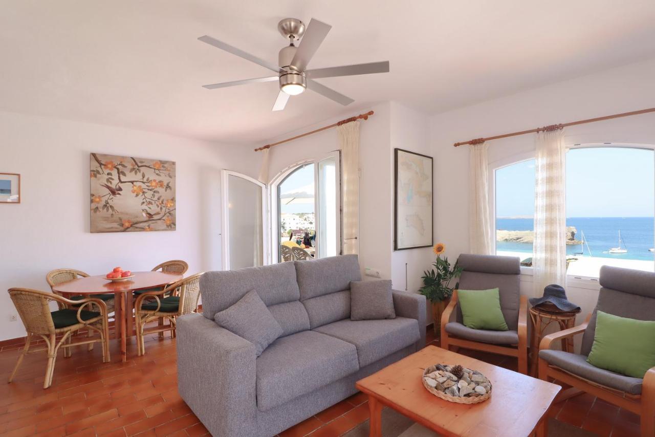 Belvedere, Family-Friendly, Nice, First-Line Apartment With Stunning Beach And Sea Views,Ac Arenal d'en Castell Extérieur photo